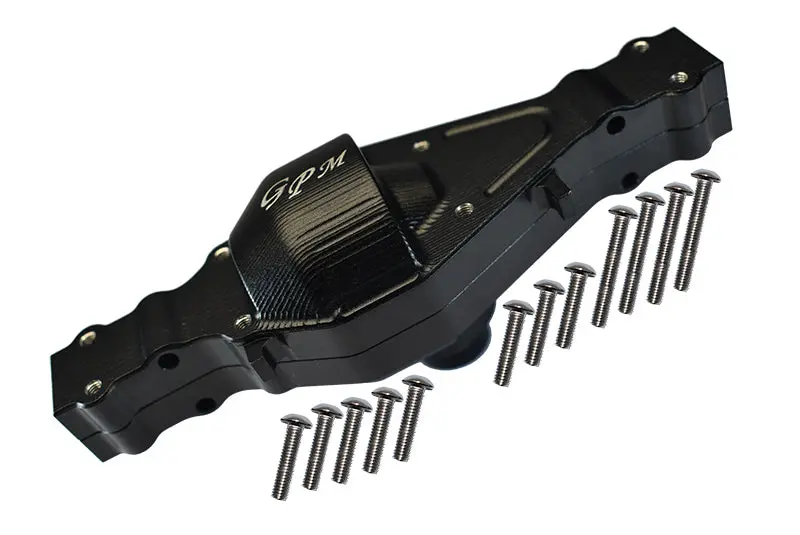 Tamiya 1/14 Truck  Aluminum Rear Gear Box - 1 Set Black 1