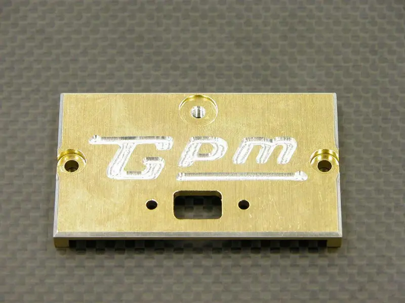 Tamiya 1/14 Truck Aluminum Switch Unit - 1Pc Gold 1