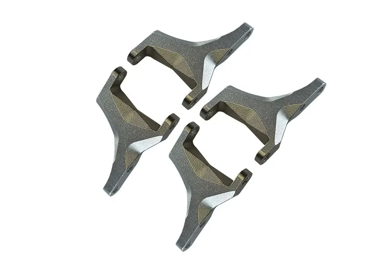 Tamiya 1/14 Truck Aluminum Tank Mount (For King Hauler) - 2Prs Silver 1