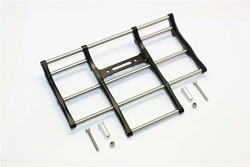 Tamiya 1/14 Truck Aluminum+Steel Animal Guard (For Truck Model #56314, 56344, 56319) - 1 Set Black 1