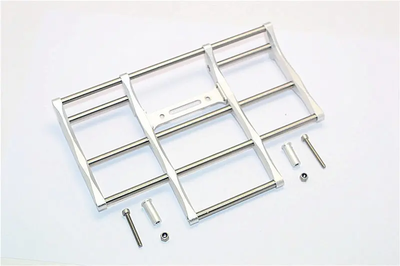 Tamiya 1/14 Truck Aluminum+Steel Animal Guard (For Truck Model #56314, 56344, 56319) - 1 Set Silver 1
