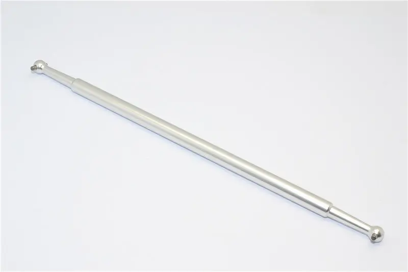 Tamiya 1/14 Truck (King Hauler/Ford Aeromax) Aluminum Main Drive Shaft (153Mm) - 1Pc Silver 1