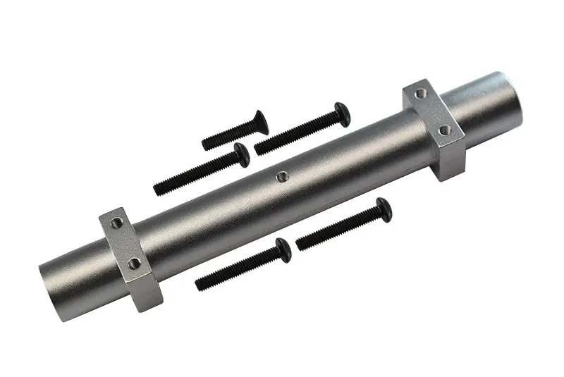 Tamiya 1/14 Truck (Trailer) Aluminum Rear Wheel Axle (#B, B6) - 1Pr Silver 1