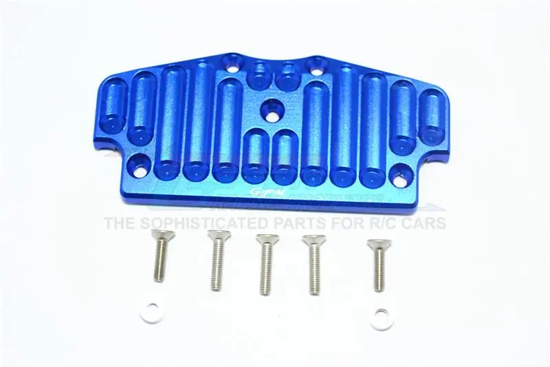 Tamiya Cc01 Aluminum Front Bumper Mount - 1Pc Set Blue 1