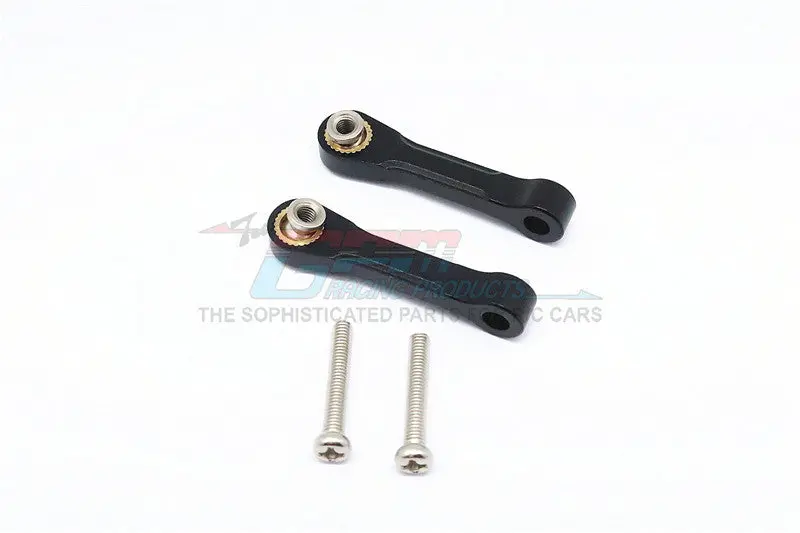 Tamiya Cc01 Aluminum Front Upper Suspension Arm - 1Pr Black 1