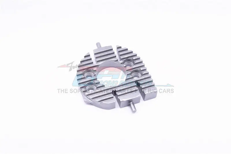 Tamiya Cc01 Aluminum Motor Plate - 1Pc Gray Silver 1