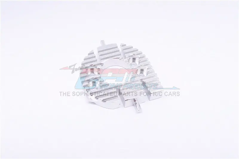 Tamiya Cc01 Aluminum Motor Plate - 1Pc Silver 1