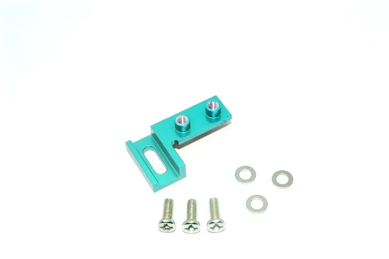 Tamiya Cc01 Aluminum Servo Mount - 1Pc Sky Blue 1