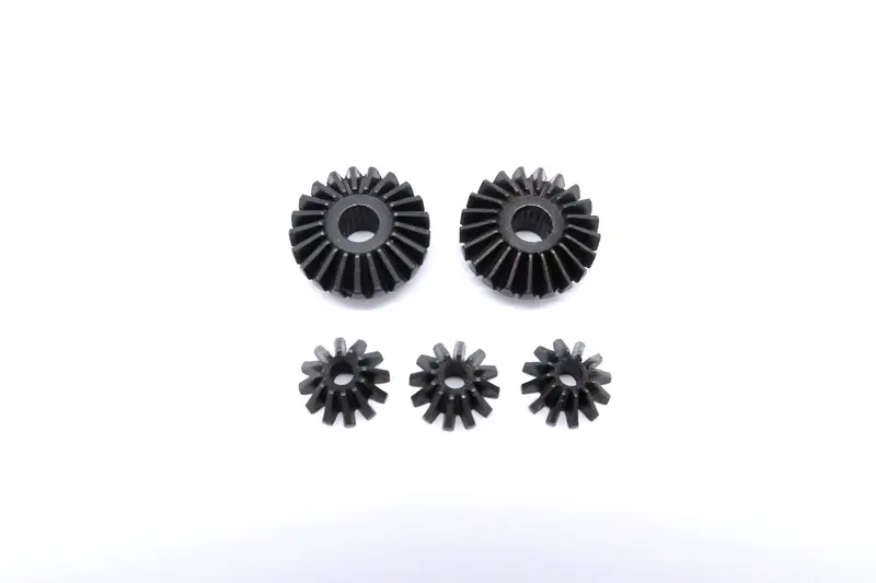 Tamiya Cc01 Steel Front Bevel Differential Gear - 5Pcs Set Black 1