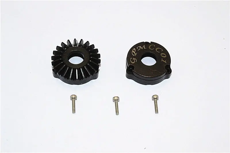 Tamiya Cc01 Steel Rear Differential Outer Gears - 1Pr Set Black 1