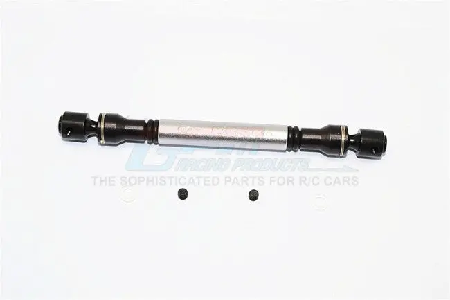Tamiya Cc01 Steel+Aluminum Center Drive Shaft (126Mm-135Mm) - 1Pc Set Gray Silver 1
