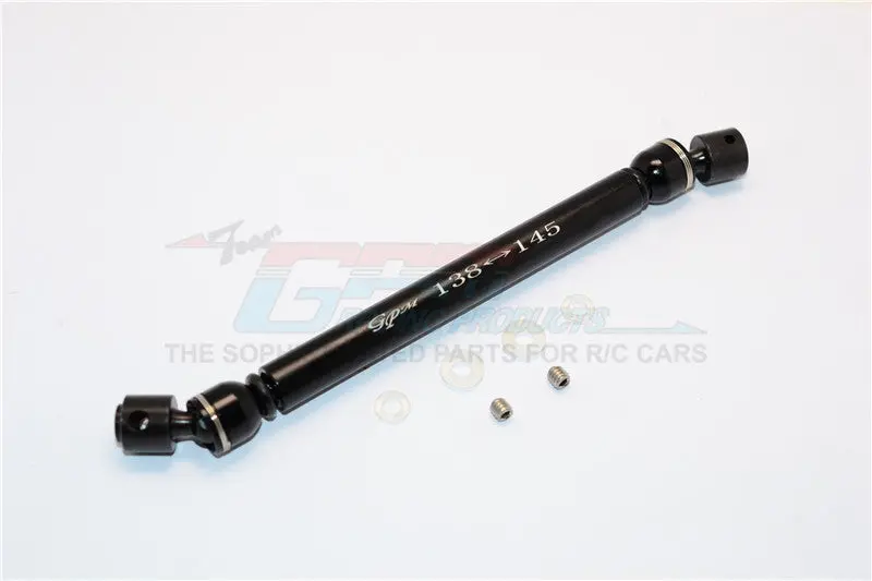 Tamiya Cc01 Steel+Aluminum Center Drive Shaft (138Mm-145Mm) - 1Pc Set Black 1