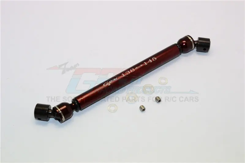 Tamiya Cc01 Steel+Aluminum Center Drive Shaft (138Mm-145Mm) - 1Pc Set Brown 1