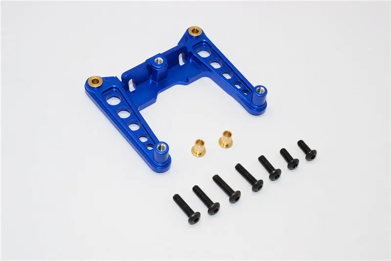 Tamiya Df-01 Aluminum Front Shock Tower - 1Pc Set Blue 1