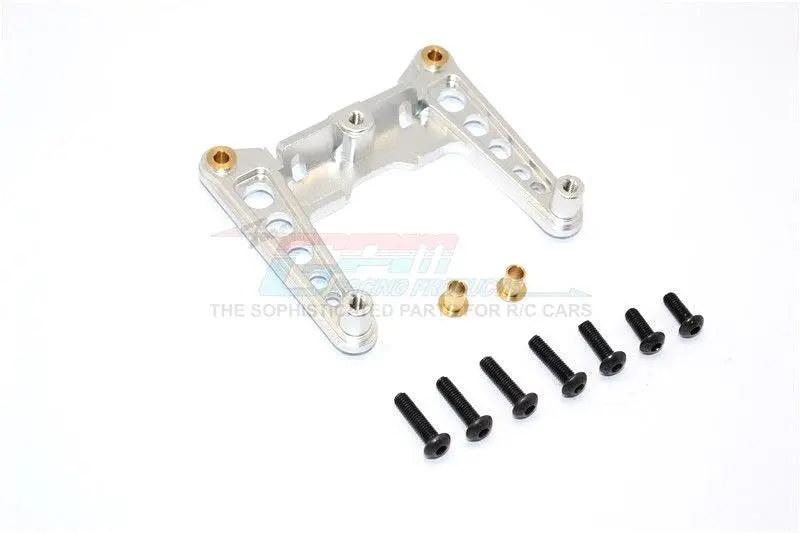 Tamiya Df-01 Aluminum Front Shock Tower - 1Pc Set Silver 1