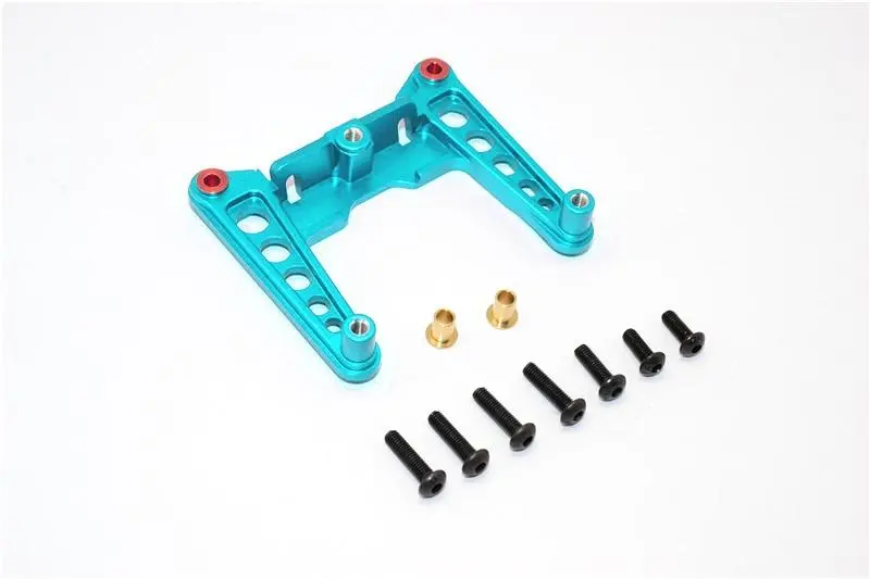 Tamiya Df-01 Aluminum Front Shock Tower - 1Pc Set Sky Blue 1
