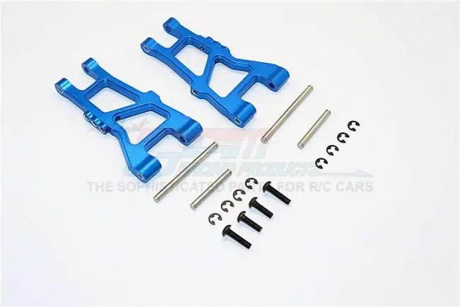 Tamiya Df-01 Aluminum Front Suspension Arm - 1Pr Set Blue 1