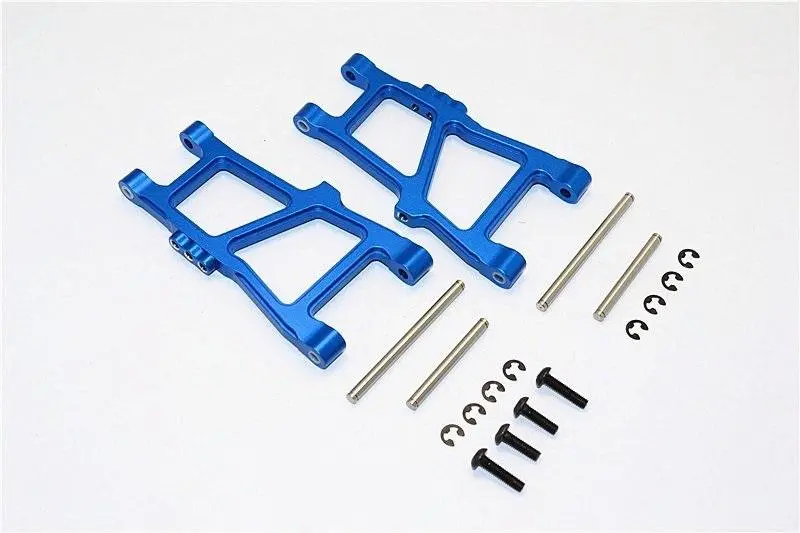 Tamiya Df-01 Aluminum Rear Suspension Arm - 1Pr Set Blue 1