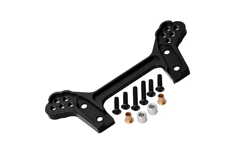 Tamiya Dt-03 Aluminum Front Shock Tower - 1Pc Black 1