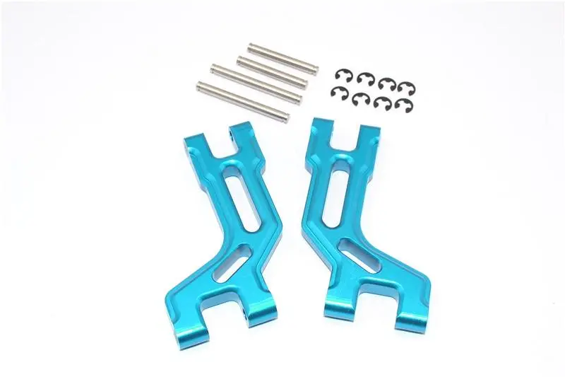 Tamiya Dt-03 Aluminum Rear Upper Arm - 1Pr Sky Blue 1