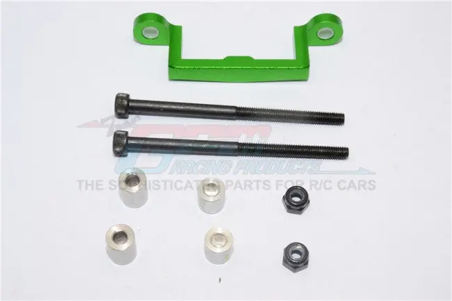 Tamiya Gf01 Aluminum Front/Rear Arm Bulk Use With Gpm Item# Gf055 / Gf056 - 1Pc Set Green 1