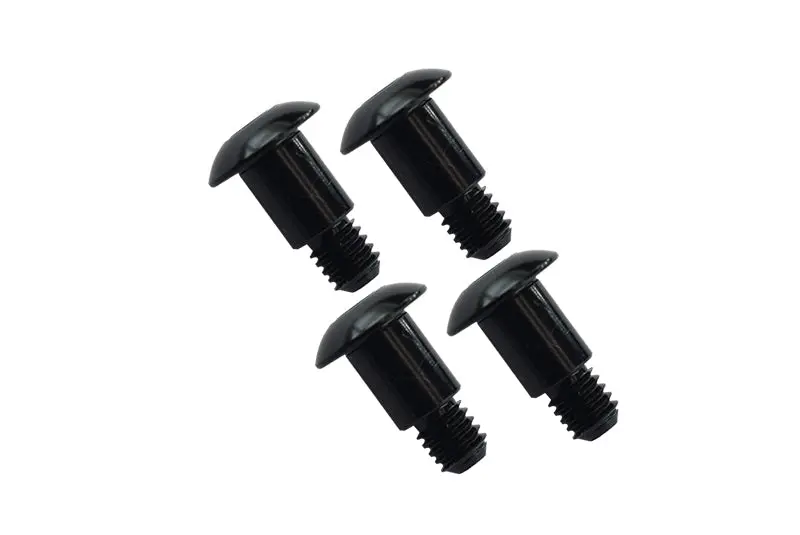 Tamiya Gf01 Aluminum King Pin (5Mm X 6.2Mm X 4Mm) - 4 Pcs Black 1