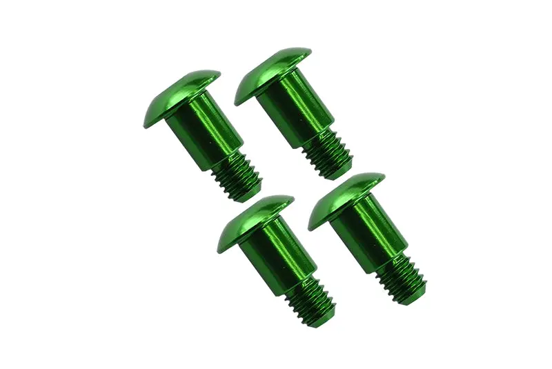 Tamiya Gf01 Aluminum King Pin (5Mm X 6.2Mm X 4Mm) - 4 Pcs Green 1