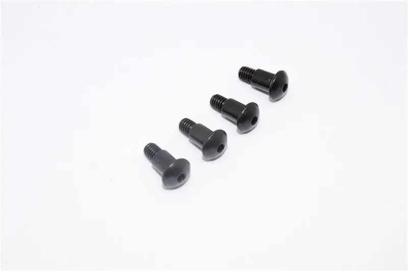 Tamiya Gf01 Steel King Pin (5Mm X 6.2Mm X 4Mm) - 4 Pcs Black 1