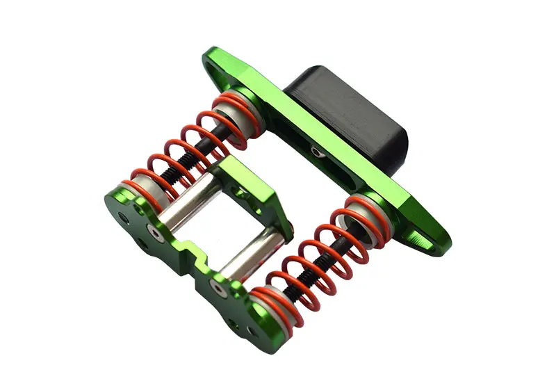 Tamiya Gf01 &Amp; Wild Willy 2 Aluminum Front Bumper Absorber - 1 Set Green 1
