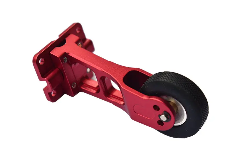 Tamiya Gf01 / Wild Willy 2 Aluminum Wheelie Bar - 1 Set Red 1