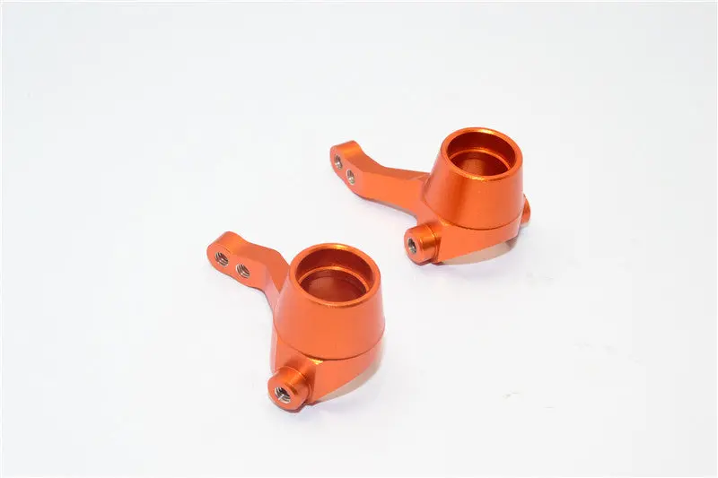 Tamiya M06 Aluminum Front Knuckle Arm - 1Pr Orange 1