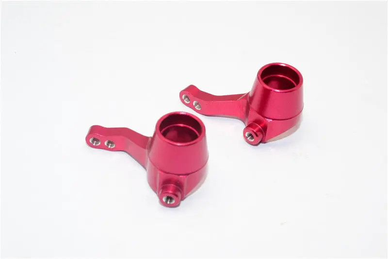 Tamiya M06 Aluminum Front Knuckle Arm - 1Pr Red 1