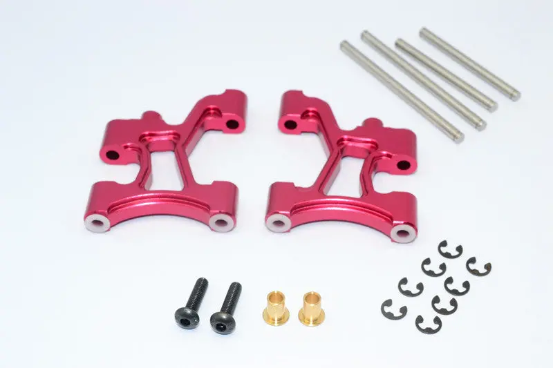 Tamiya M06 Aluminum Rear Suspension Arm - 1Pr Set Red 1