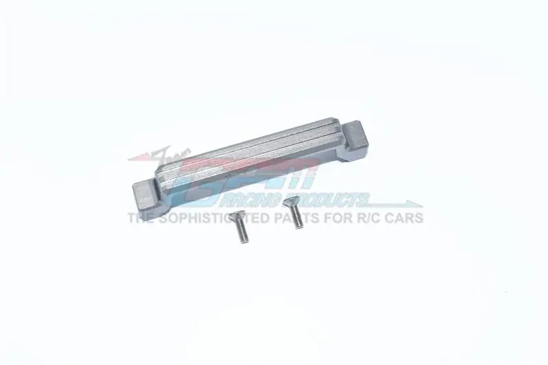 Tamiya Mercedes-Benz G500 Cc-02 (#58675) Aluminum Battery Upper Mount - 1Pc Set Gray Silver 1