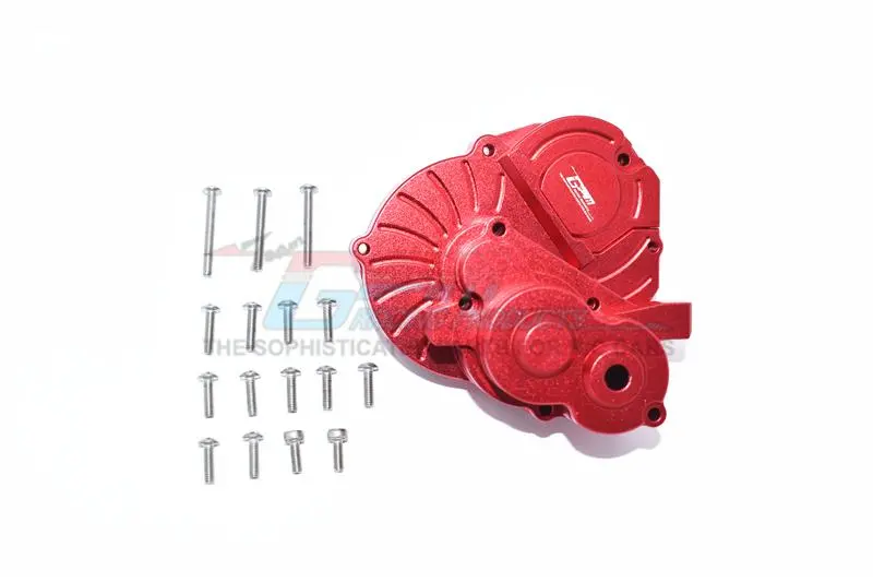 Tamiya Mercedes-Benz G500 Cc-02 (#58675) Aluminum Center Gearbox - 1 Set Red 1