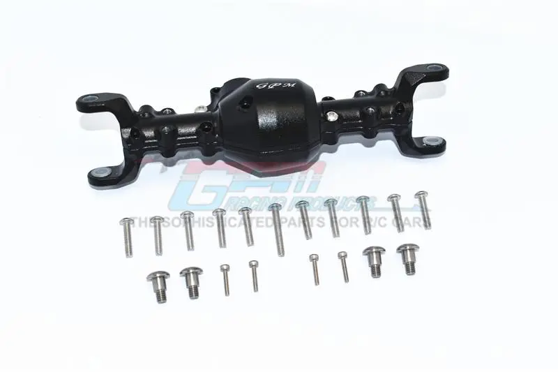 Tamiya Mercedes-Benz G500 Cc-02 (#58675) Aluminum Front Gear Box - 1 Set Black 1