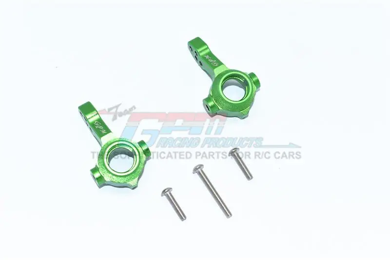 Tamiya Mercedes-Benz G500 Cc-02 (#58675) Aluminum Front Knuckle Arms - 2Pc Set Green 1