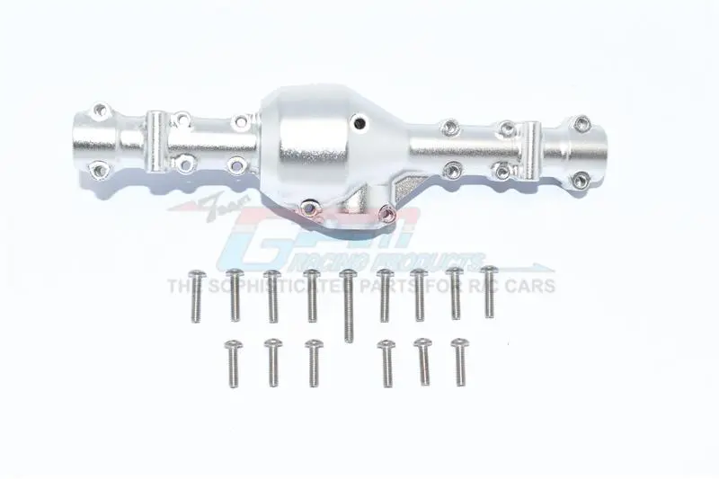Tamiya Mercedes-Benz G500 Cc-02 (#58675) Aluminum Rear Gear Box -1 Set Silver 1