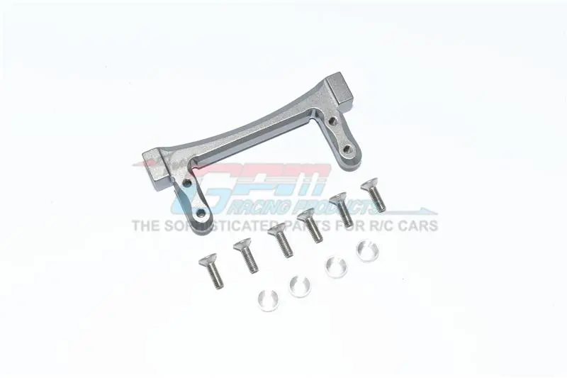 Tamiya Mercedes-Benz G500 Cc-02 (#58675) Aluminum Servo Mount - 1Pc Set Gray Silver 1