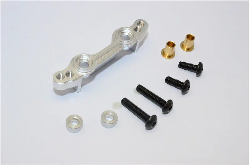Tamiya Mf01x Aluminum Front Damper Mount - 1Pc Set Silver 1