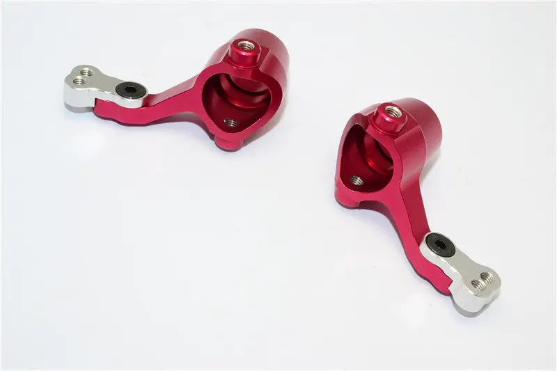 Tamiya Mf01x Aluminum Front Knuckle Arm - 1Pr Set Red 1