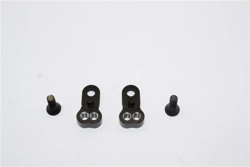Tamiya Mf01x Aluminum Front Knuckle Steering Mount - 1Pr Set Black 1
