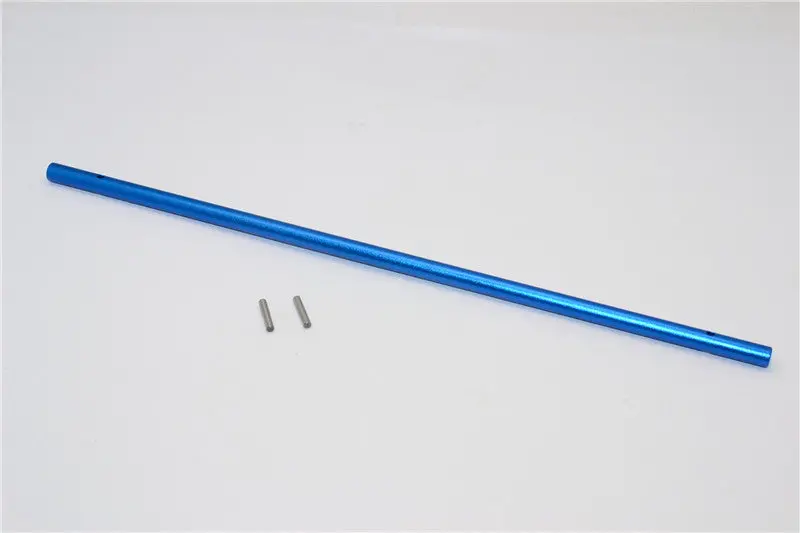 Tamiya Mf01x Aluminum Main Shaft (Medium Size For Suzuki Jimmy) - 1Pc Blue 1