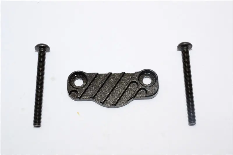 Tamiya Mf01x Aluminum Motor Heatsink Plate - 1Pc Set Black 1