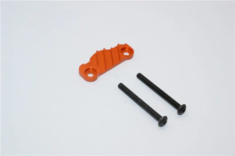 Tamiya Mf01x Aluminum Motor Heatsink Plate - 1Pc Set Orange 1