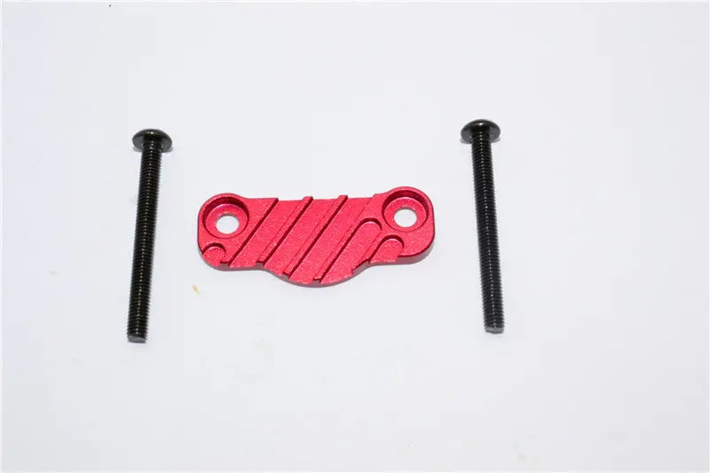 Tamiya Mf01x Aluminum Motor Heatsink Plate - 1Pc Set Red 1