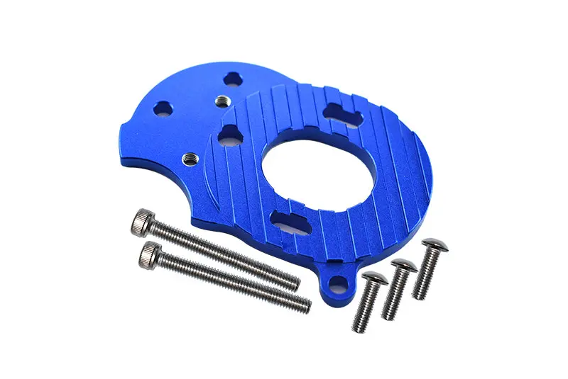 Tamiya Mf01x Aluminum Motor Plate - 1Pc Set Blue 1