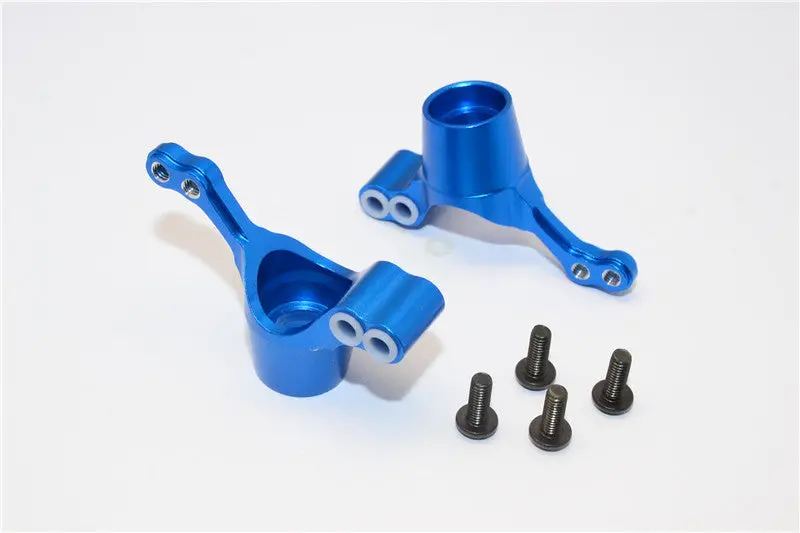 Tamiya Mf01x Aluminum Rear Knuckle Arm - 1Pr Set Blue 1