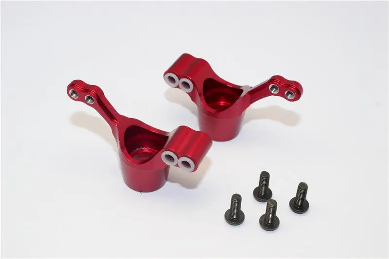 Tamiya Mf01x Aluminum Rear Knuckle Arm - 1Pr Set Red 1