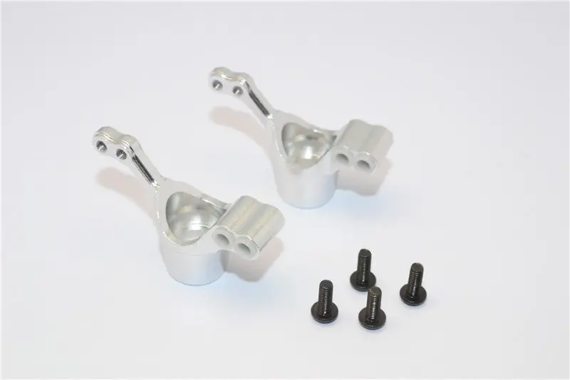 Tamiya Mf01x Aluminum Rear Knuckle Arm - 1Pr Set Silver 1